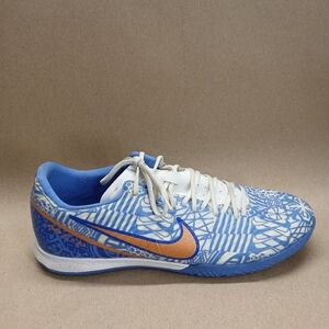 Nike Air Zoom Mercurial  Blue and Orange Patterned Sneaker